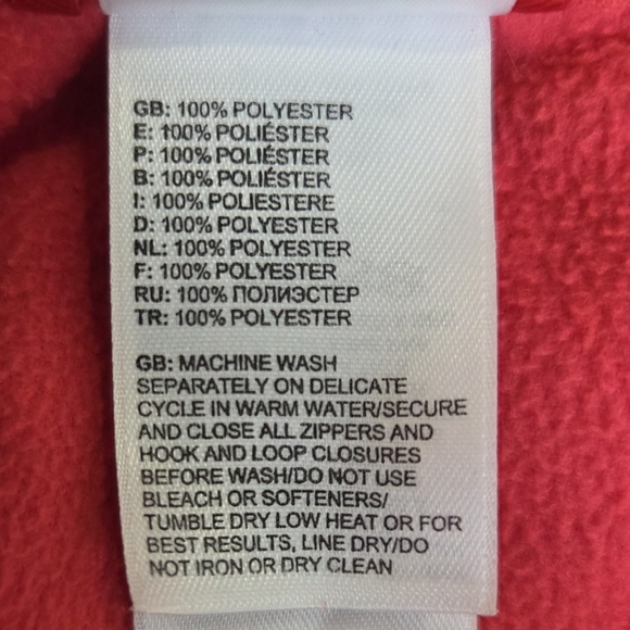 The North Face Pink Quarter-Zip Pullover Size XL - Picture 7 of 7